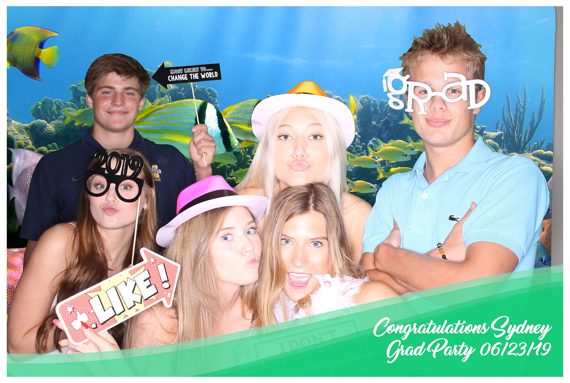 Sydney Grad Party | View more photos from the event at gallery.photoboothcincy.com/u/PhotoBoothCincy/Sydney-Grad-Party